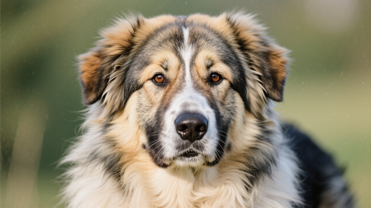 南俄罗斯牧羊犬 主视图